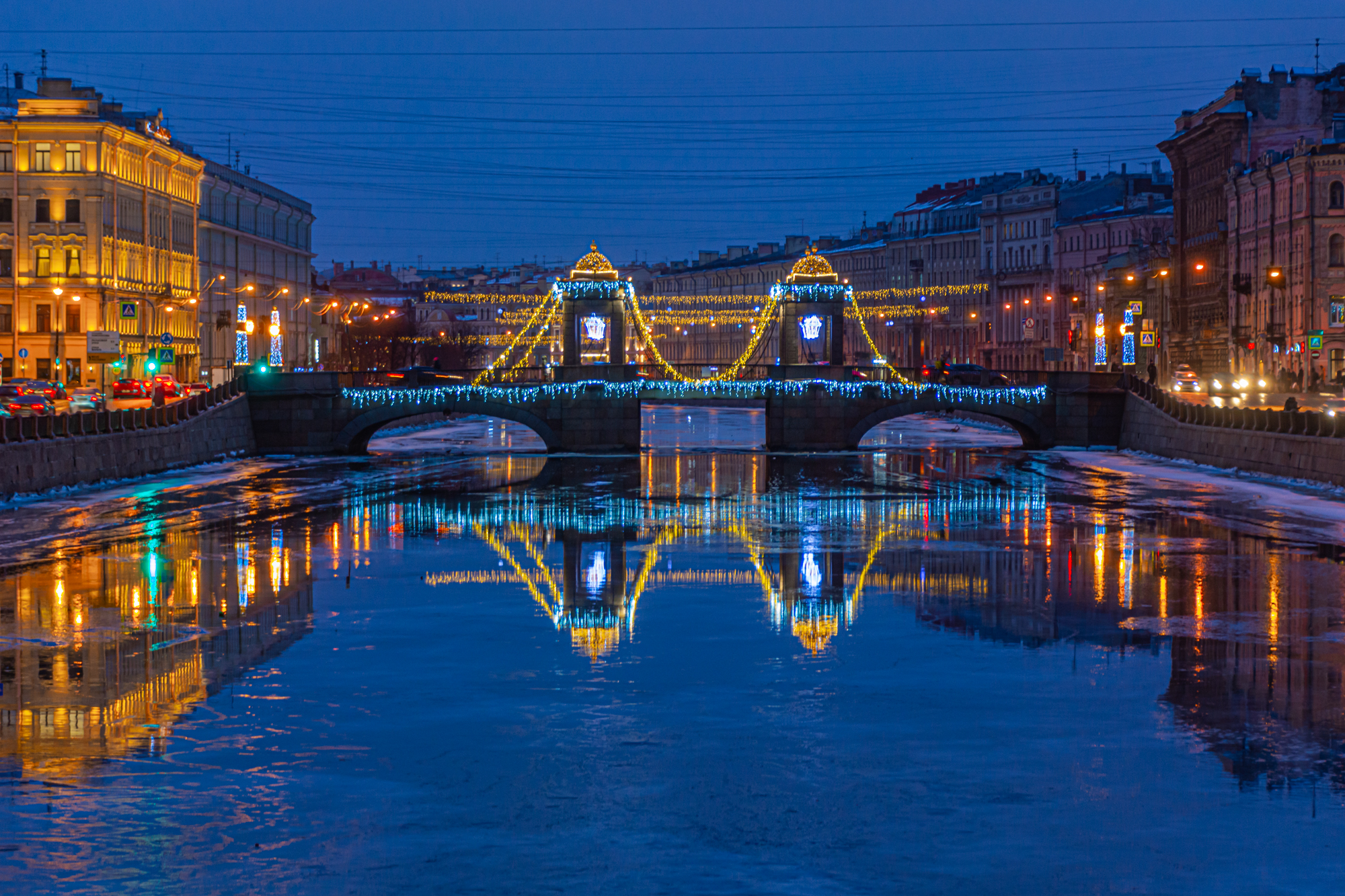 Мост Ломоносова. Фото: Ирина Иванова.