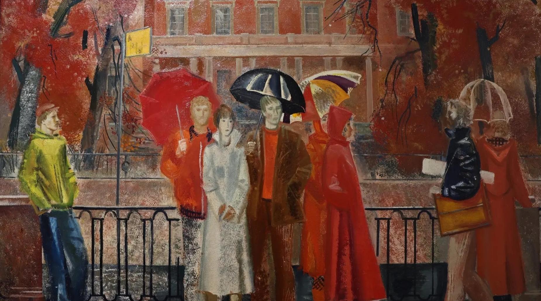 Ленинградский пейзаж экспонируют в Плёсе