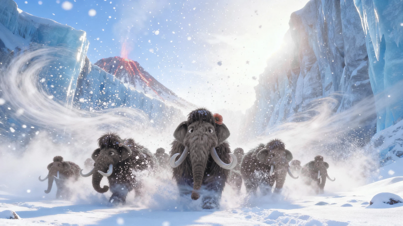 На экраны выйдет новый мультфильм о приключениях мамонтёнка1