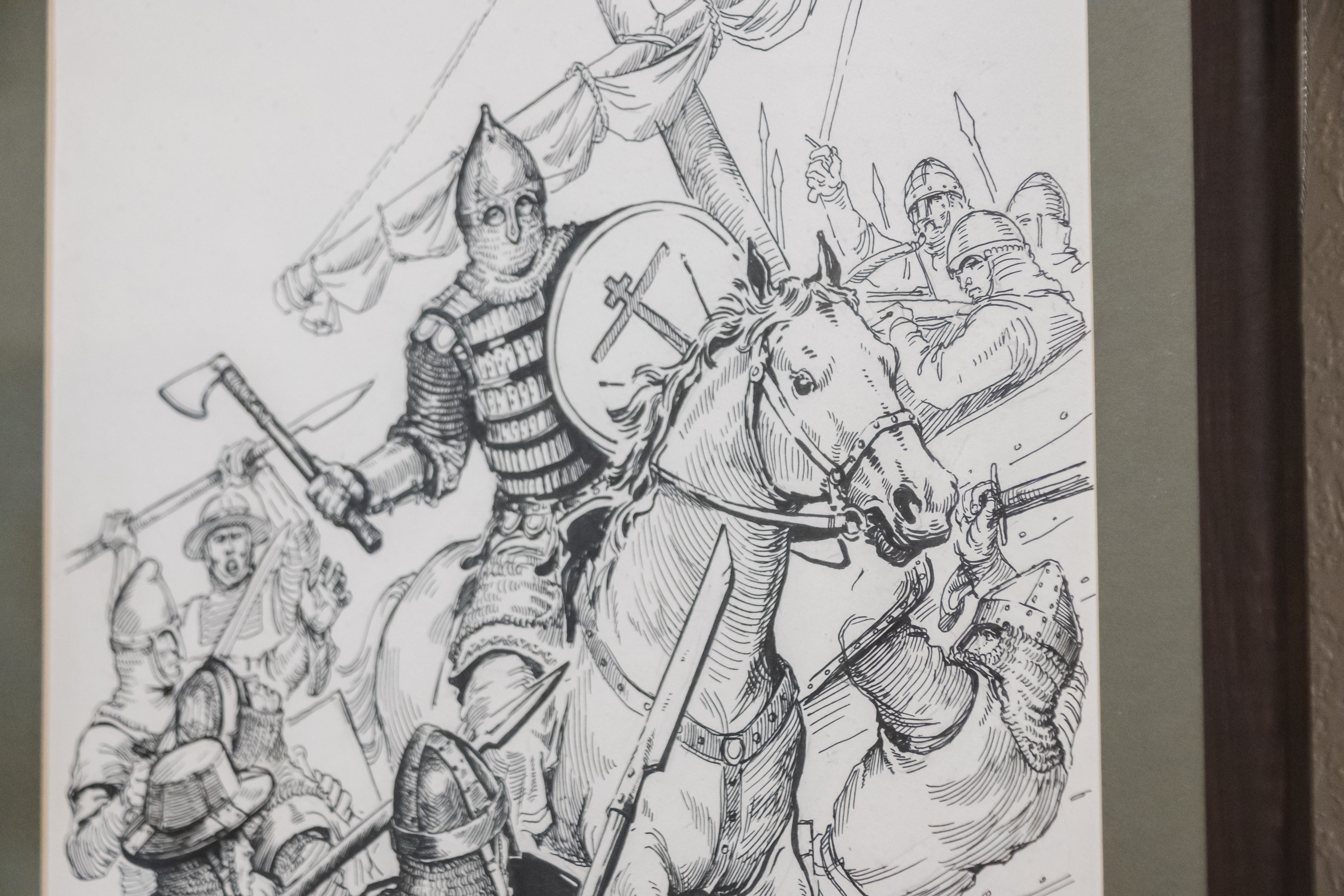 В медиацентре «Культура Петербурга» открылась выставка картин о героях разных эпох 7