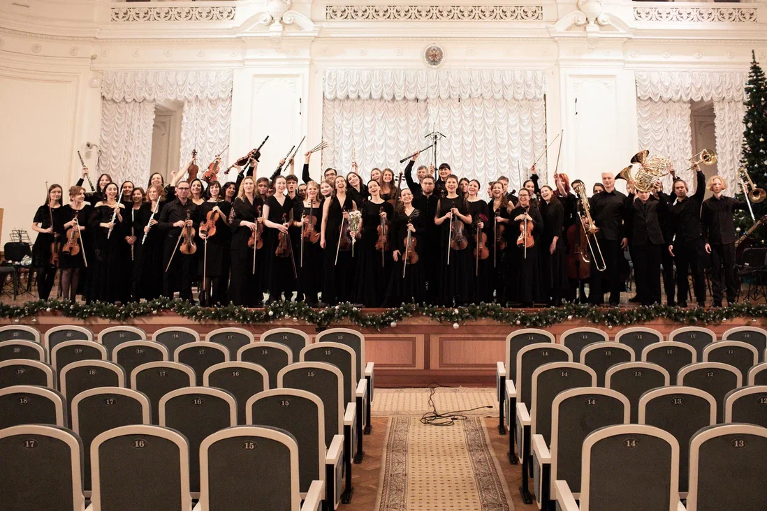 Musica Integral - концерт Любительского симфонического оркестра во Дворце Белосельских-Белозерских 