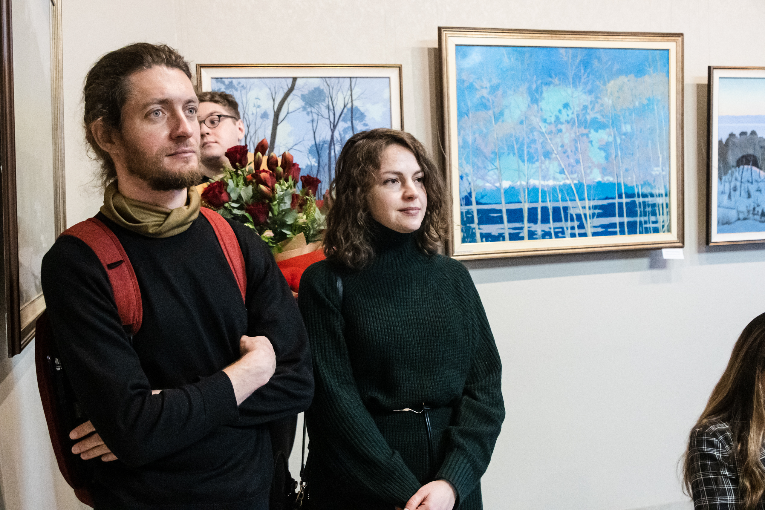 Вся красота зимы предстала на выставке Петра Гамаюнова13