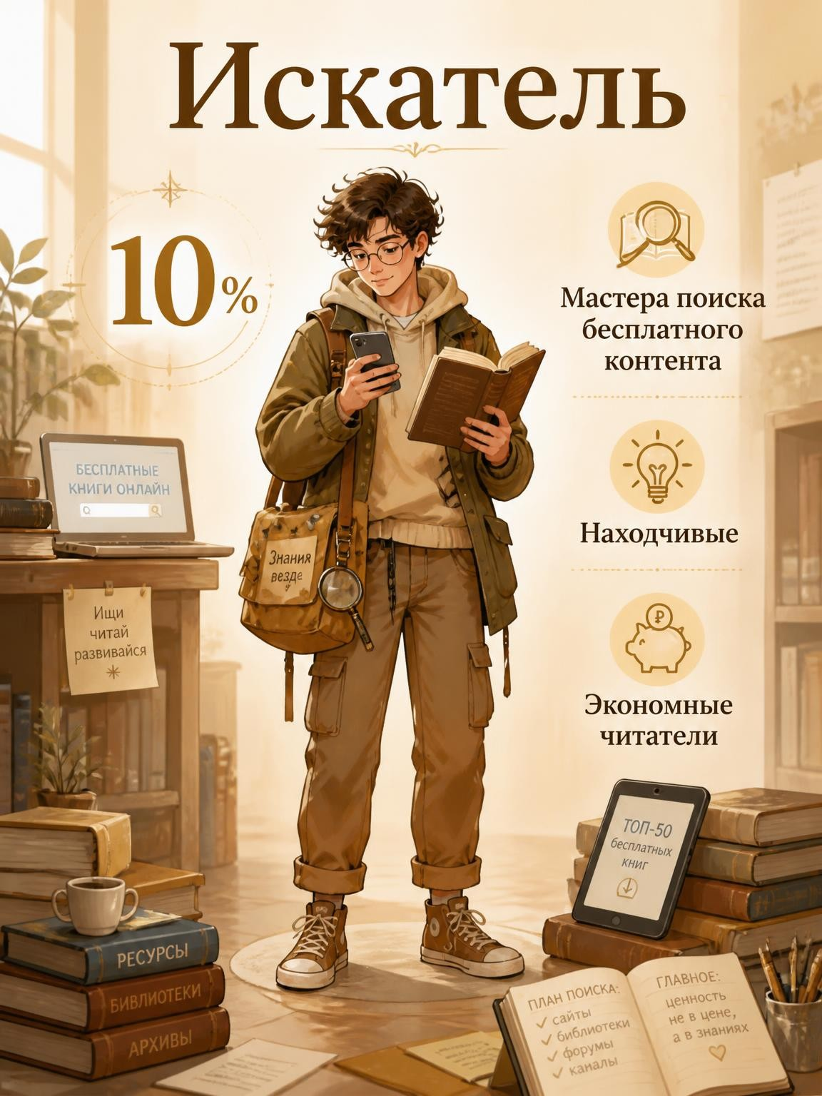 Всероссийский опрос выявил 15 архетипов современного читателя7