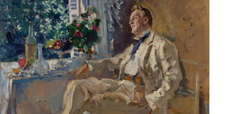 Обложка: Коровин К. А. Портрет артиста Ф. И. Шаляпина. 1911.