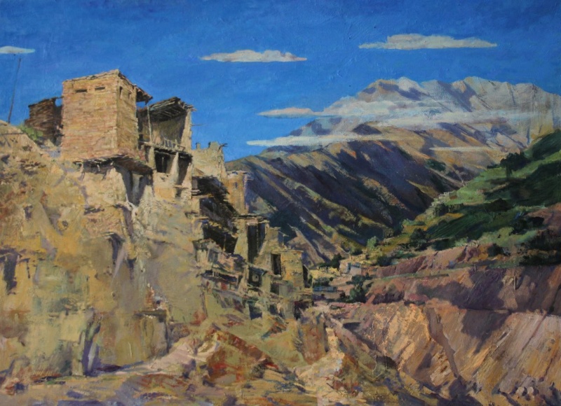 Выставка в библиотеке Маяковского объединила Дагестан и Петербург