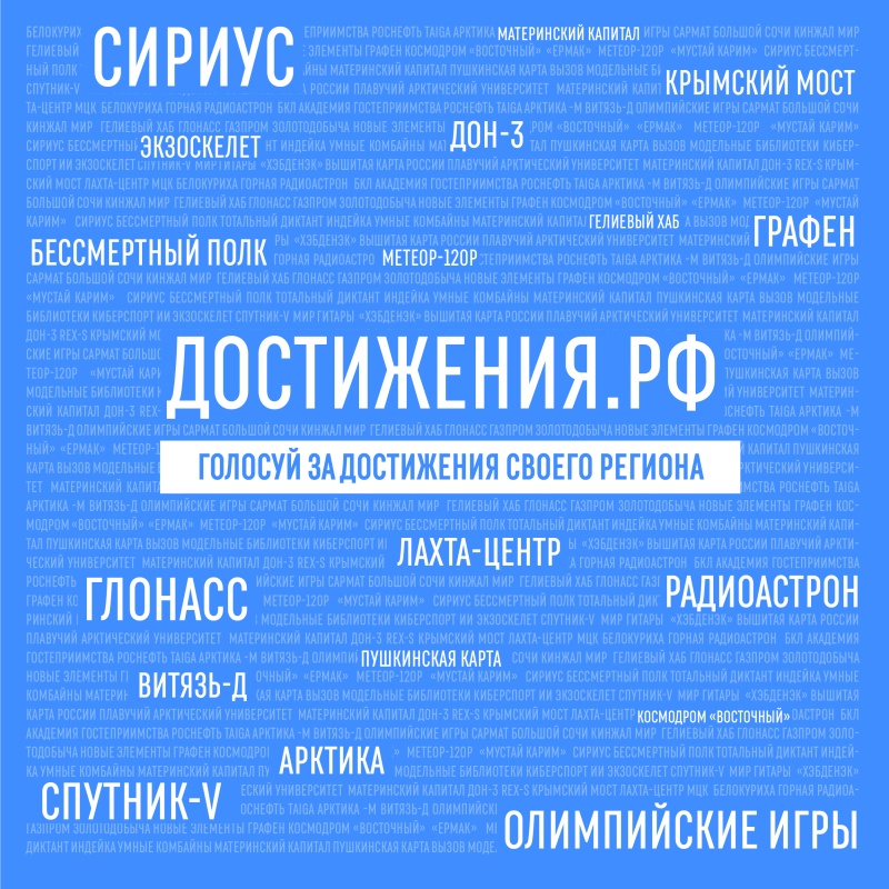 Петербург участвует в голосовании за значимые достижения региона Петербург участвует в голосовании за значимые достижения региона