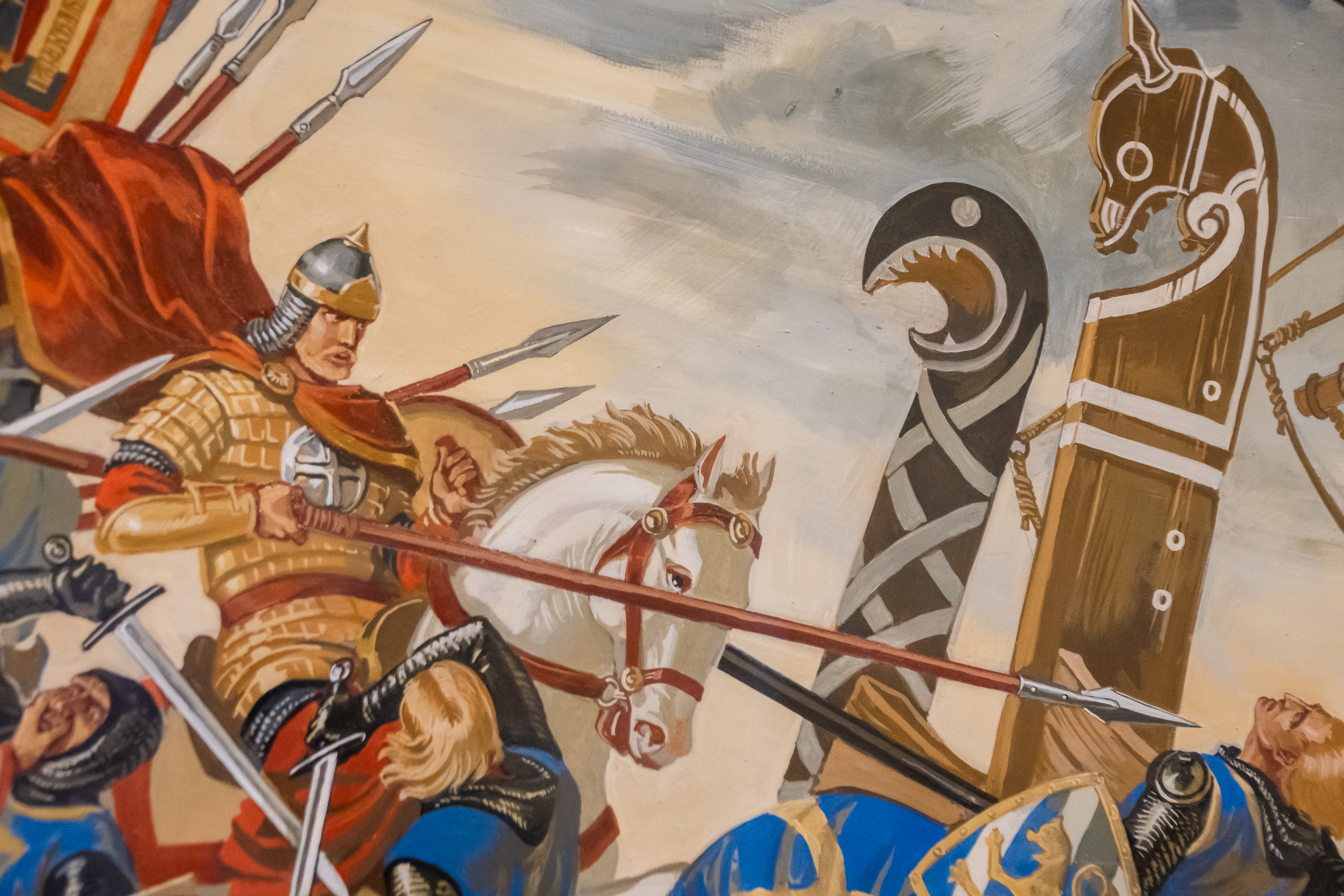 В медиацентре «Культура Петербурга» открылась выставка картин о героях разных эпох 10