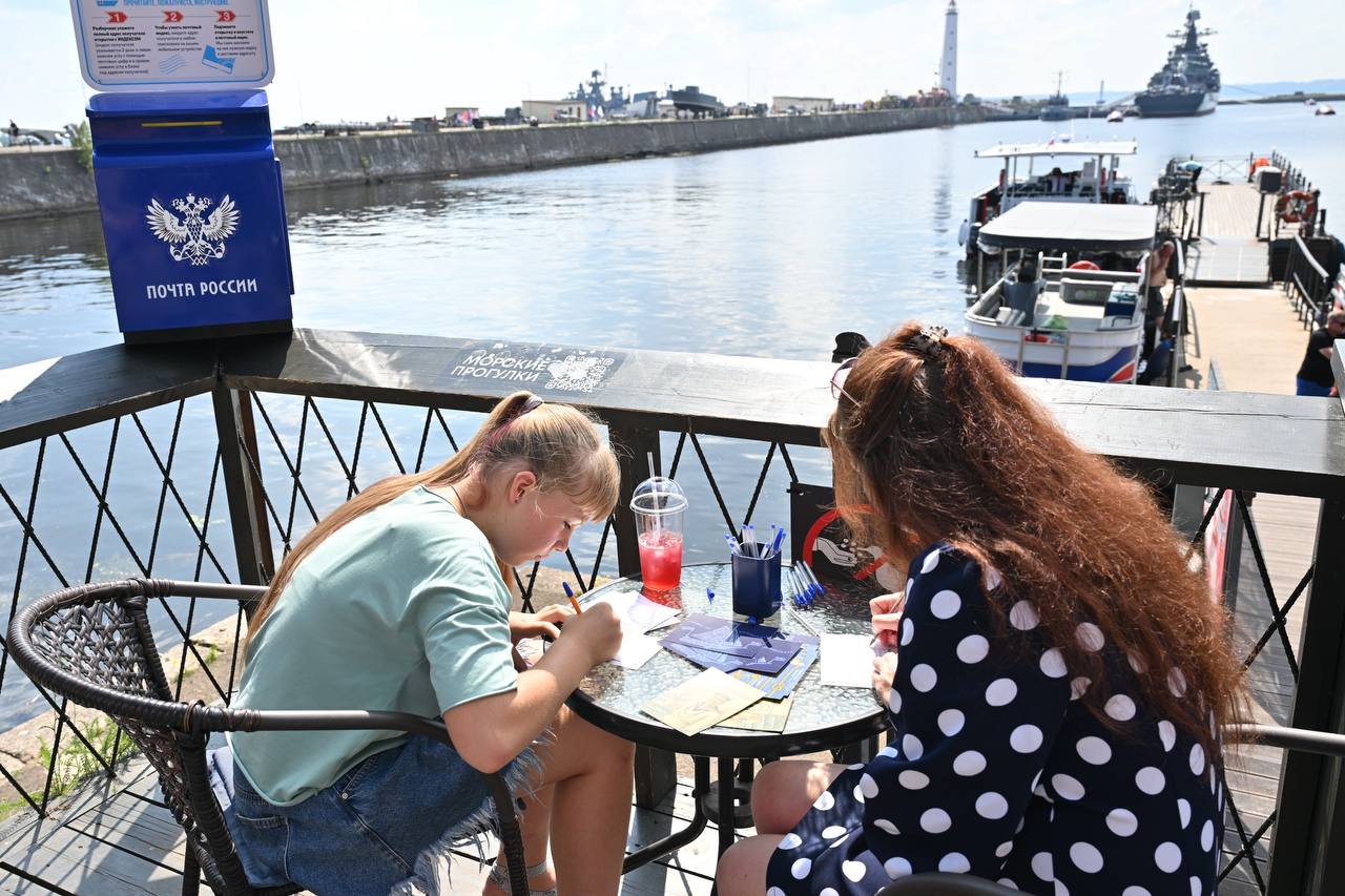 «Морская почта» «Петербургского дневника» открылась в Кронштадте2