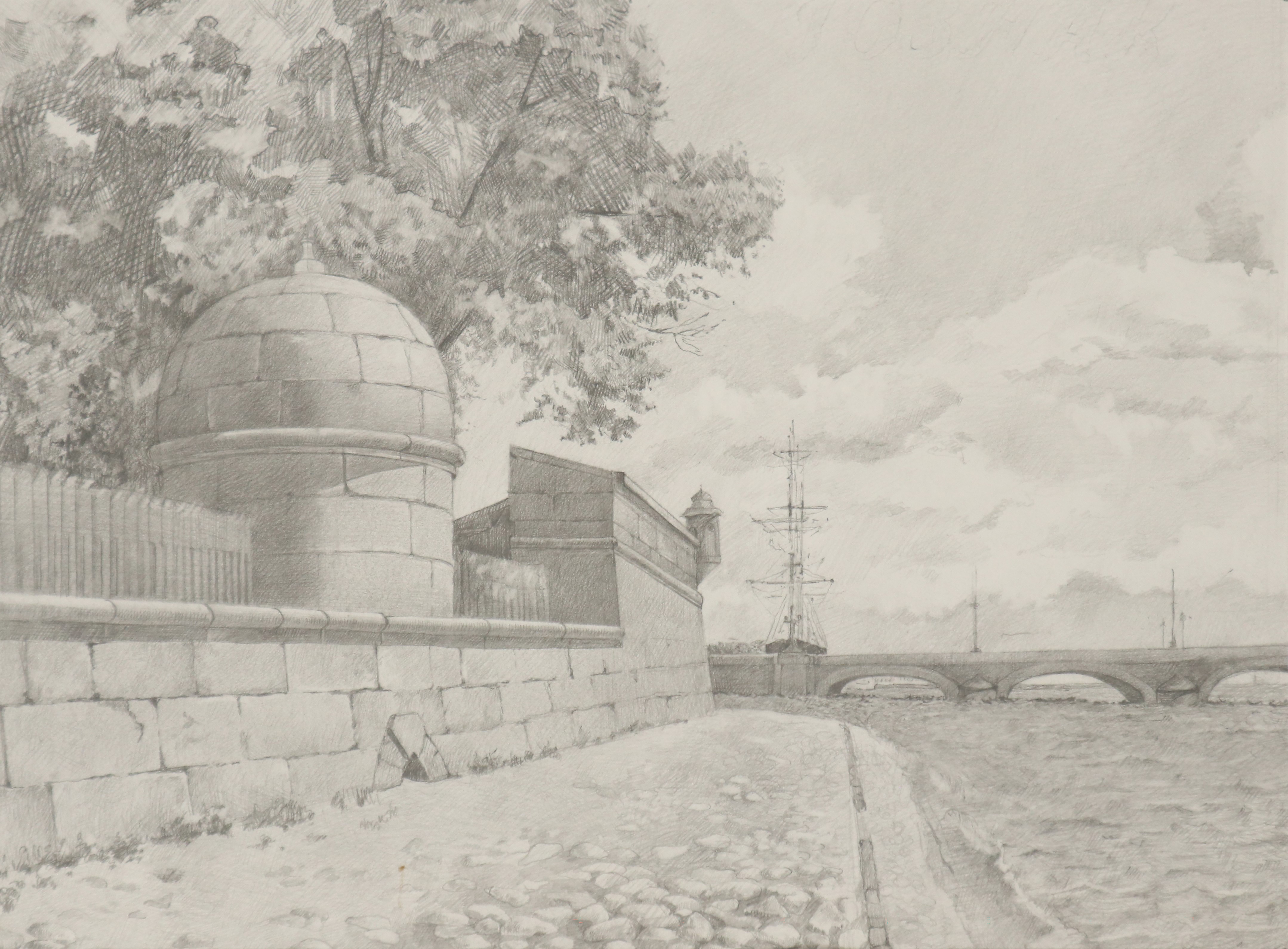 В Библиотеке Маяковского покажут «Петербург в графике» 5