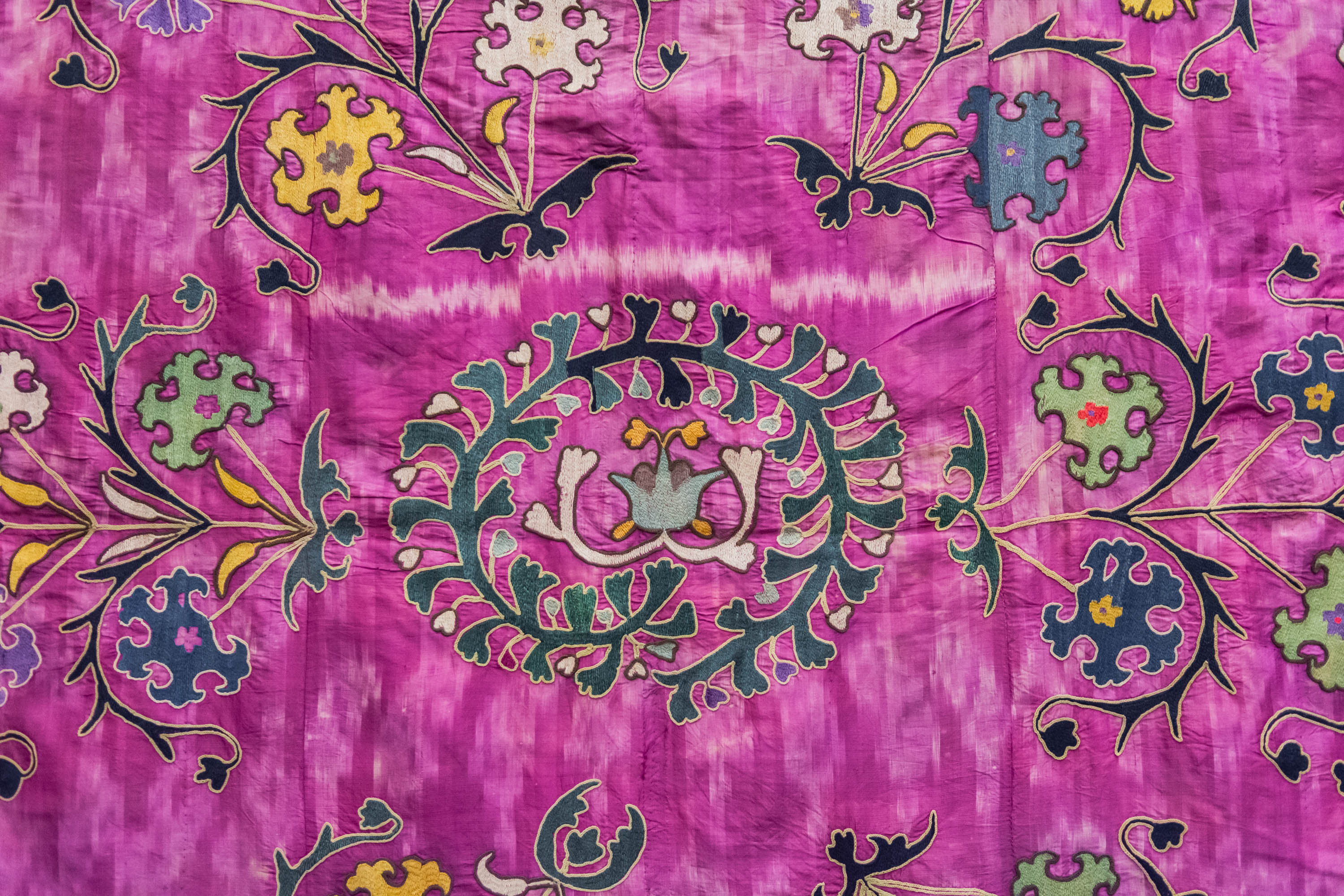 Шелковые нити Узбекистана — традиционные вышивки и ткани8