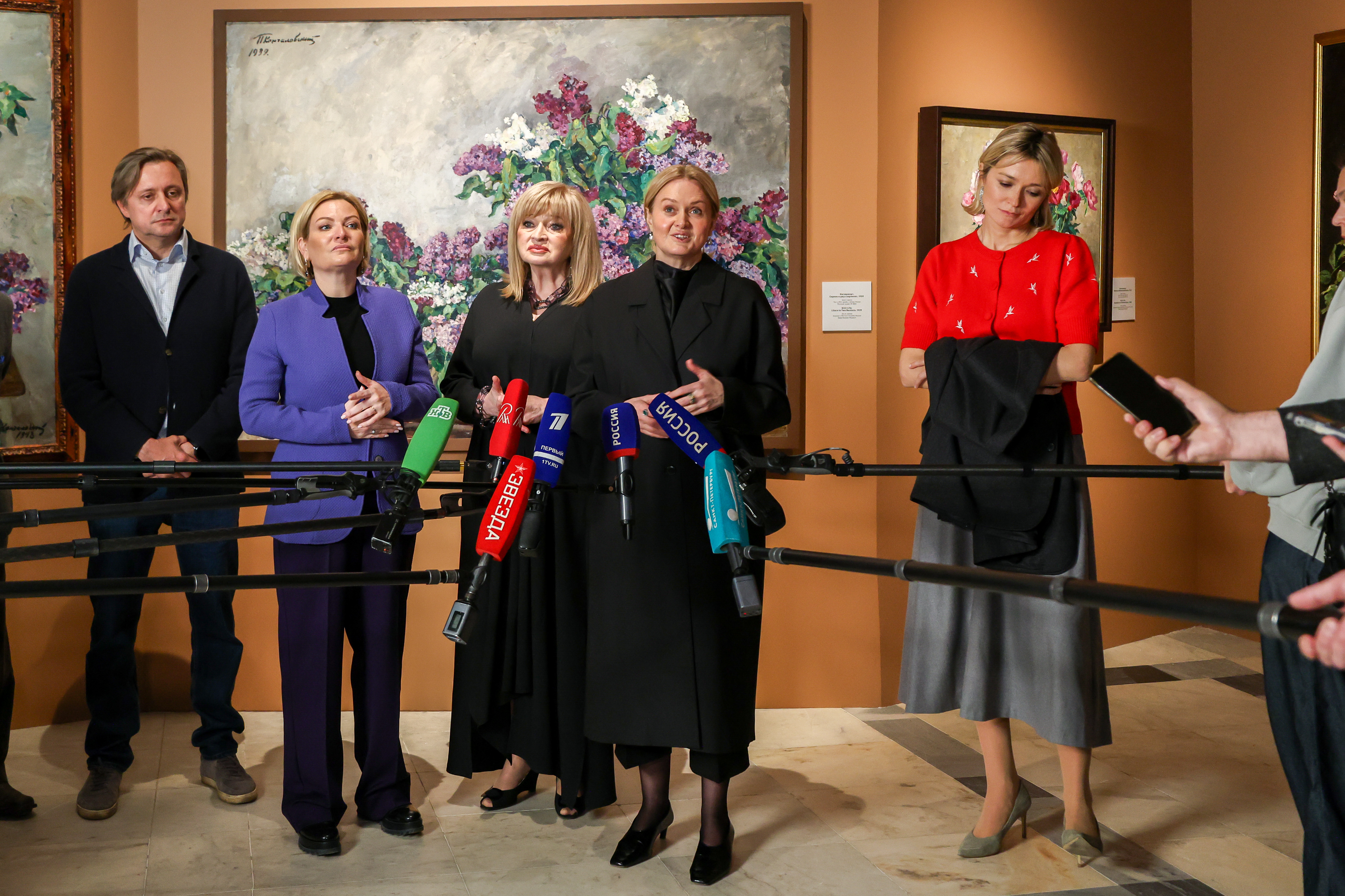 Выставка к 150-летию Петра Кончаловского открылась в Русском музее6