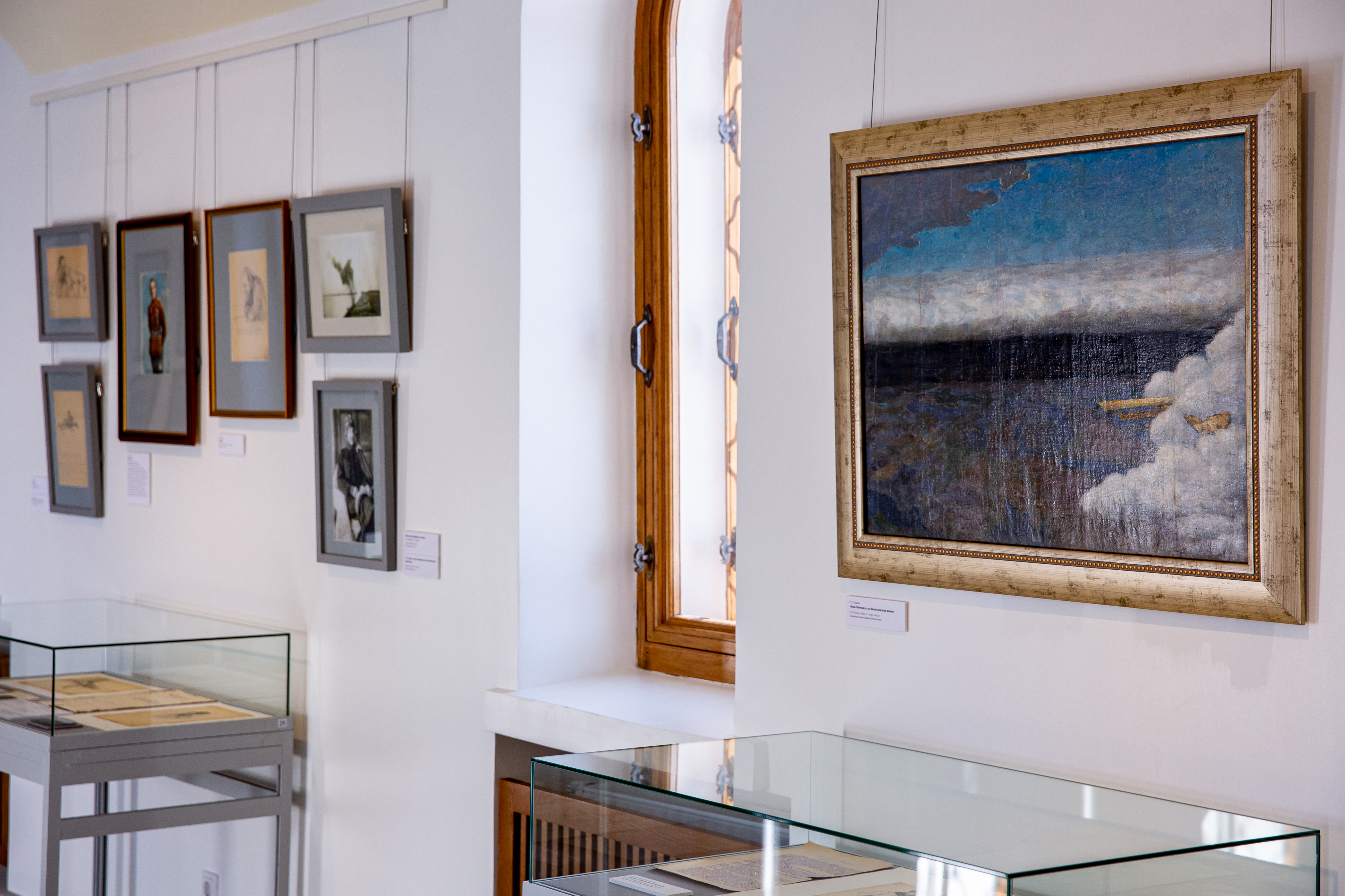 Выставка памяти Георгия Кадина начала работу в Царском Селе1