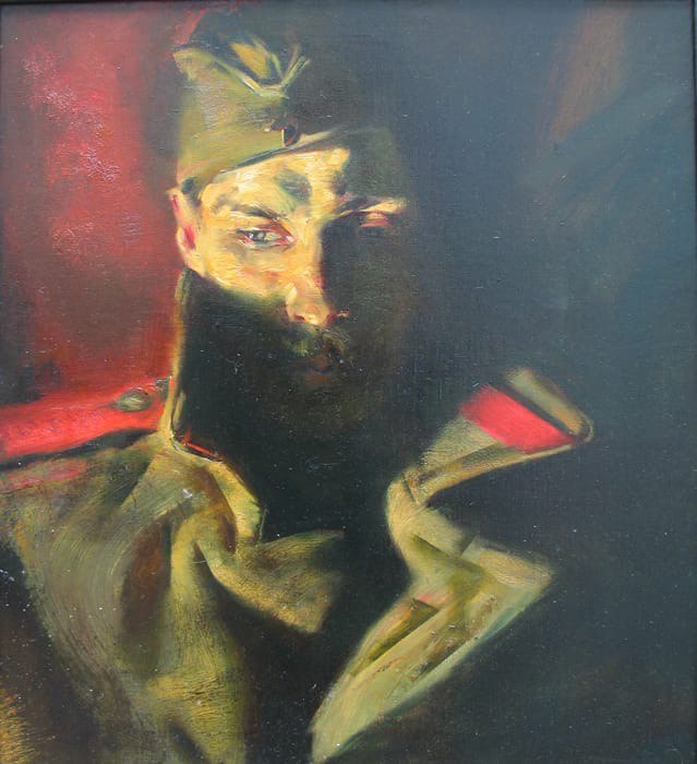 «Отечество» - выставка Александра Новосёлова в училище имени Рериха4