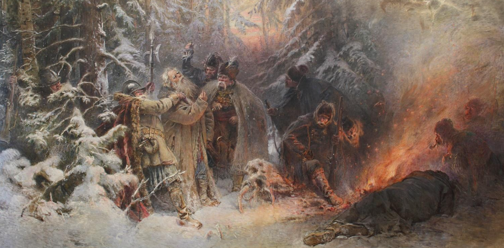 Обложка: Констанин Маковский. Иван Сусанин.1914. 