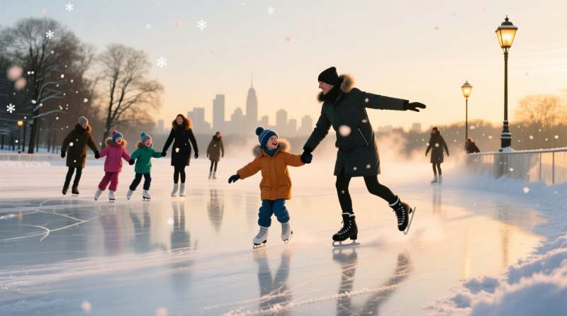 В Санкт-Петербурге открываются катки 