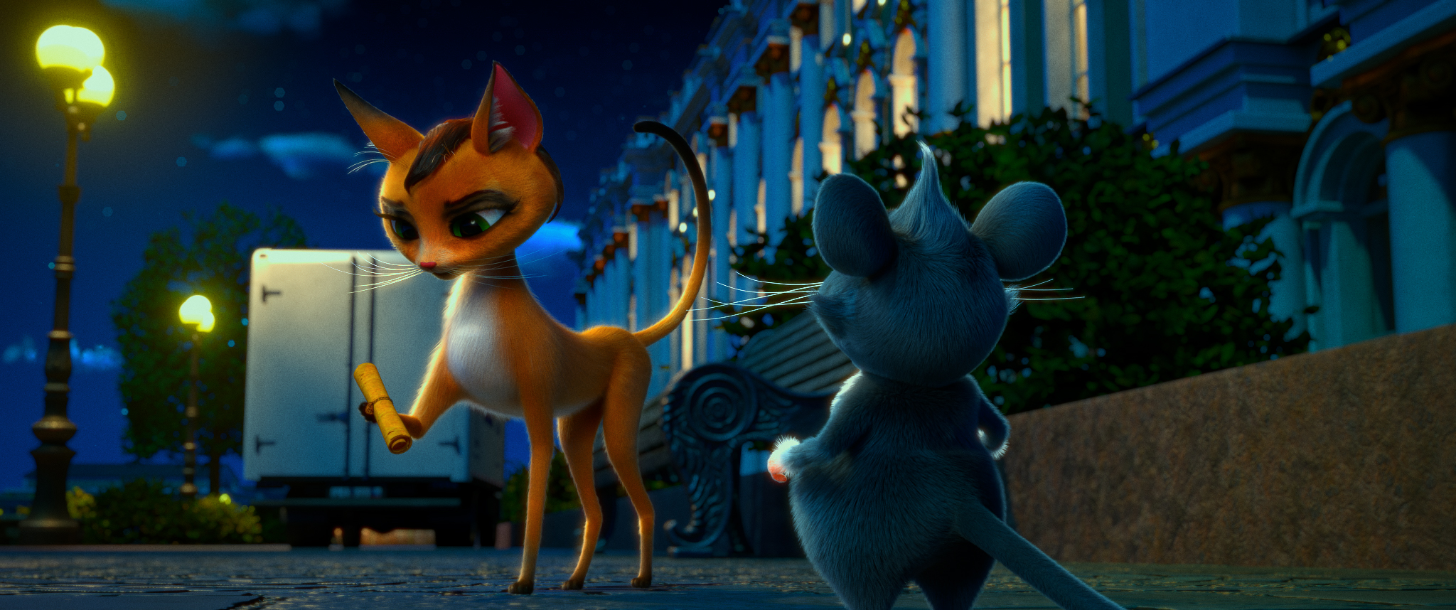 Коты Эрмитажа разгадают тайну Египетского зала 6