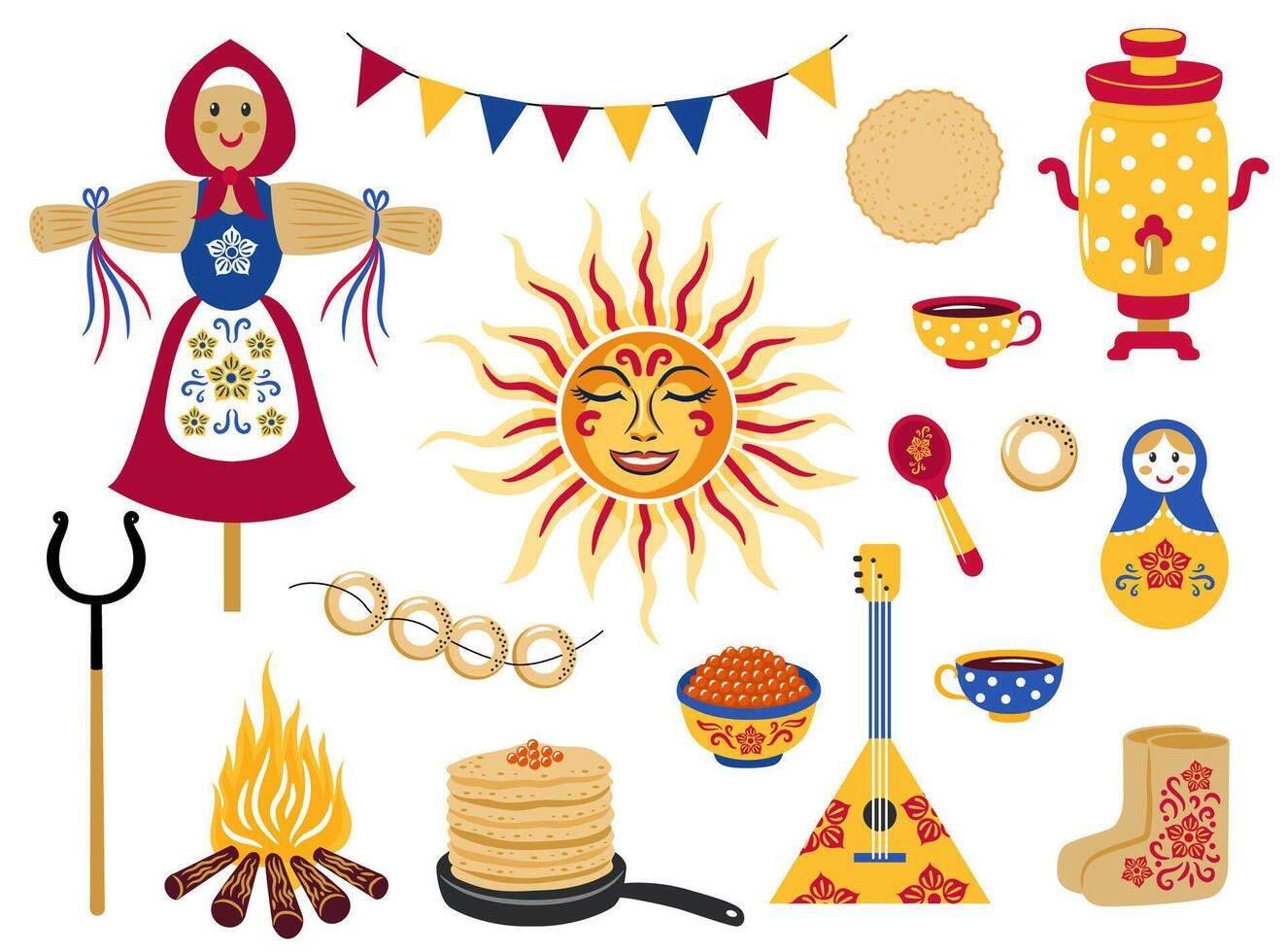 https://static.vecteezy.com/system/resources/previews/056/492/854/non_2x/russian-masnenitsa-or-shrovetide-set-of-design-elements-slavic-sun-pancakes-scarecrow-samovar-matryoshka-vector.jpg