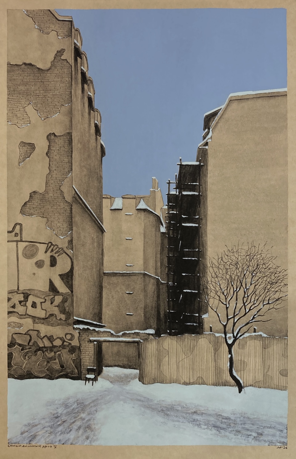 Дворы, улицы и фасады переплетутся «Лабиринтом» в Moika104Gallery  3