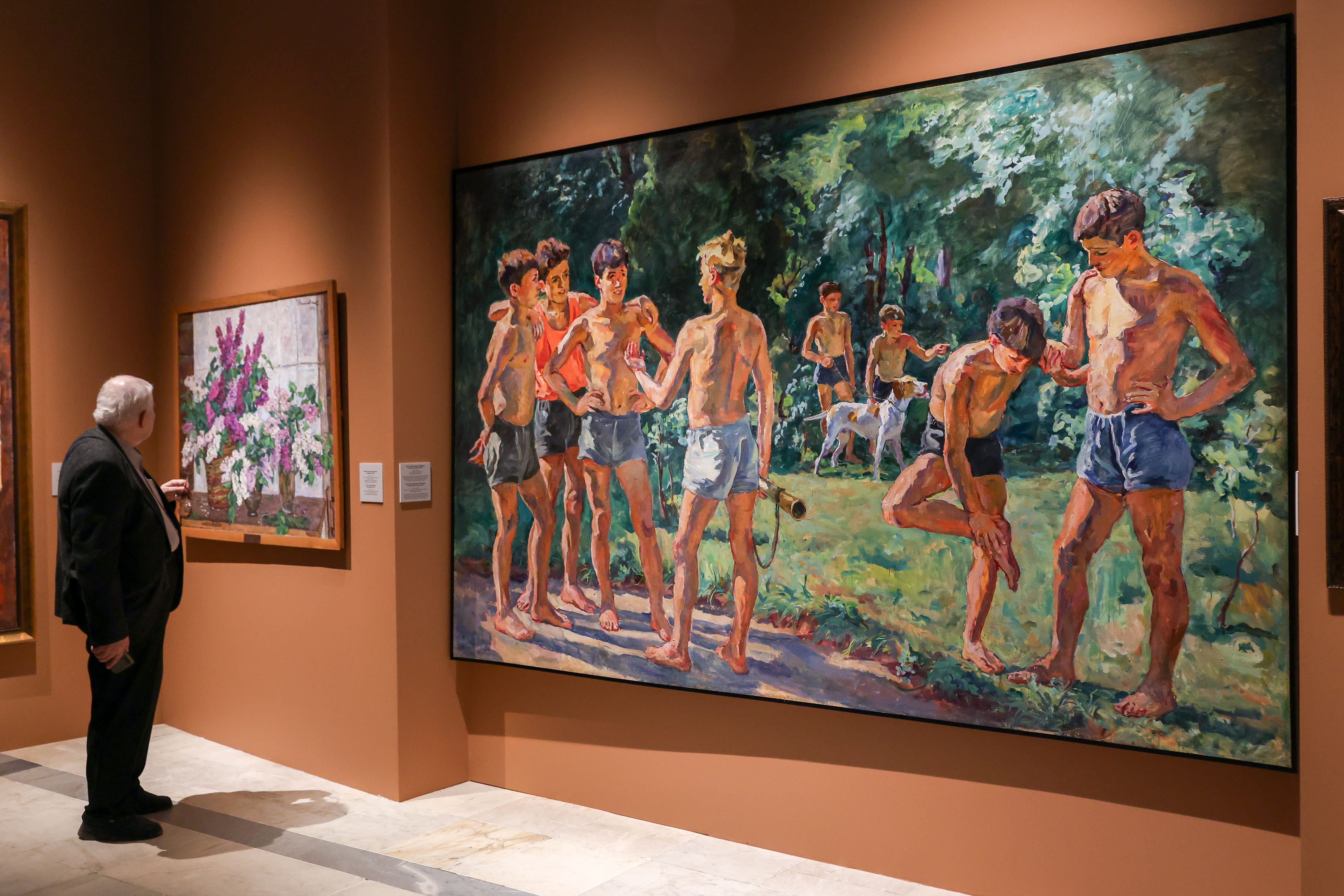 Выставка к 150-летию Петра Кончаловского открылась в Русском музее4