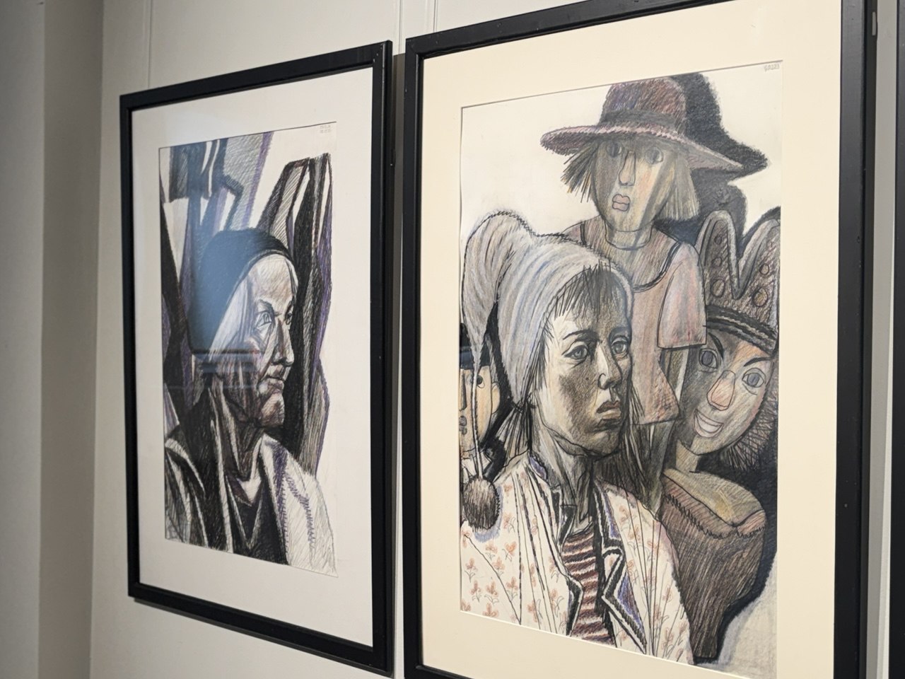 Графику Шамиля Ворошилова экспонируют в училище имени Рериха2