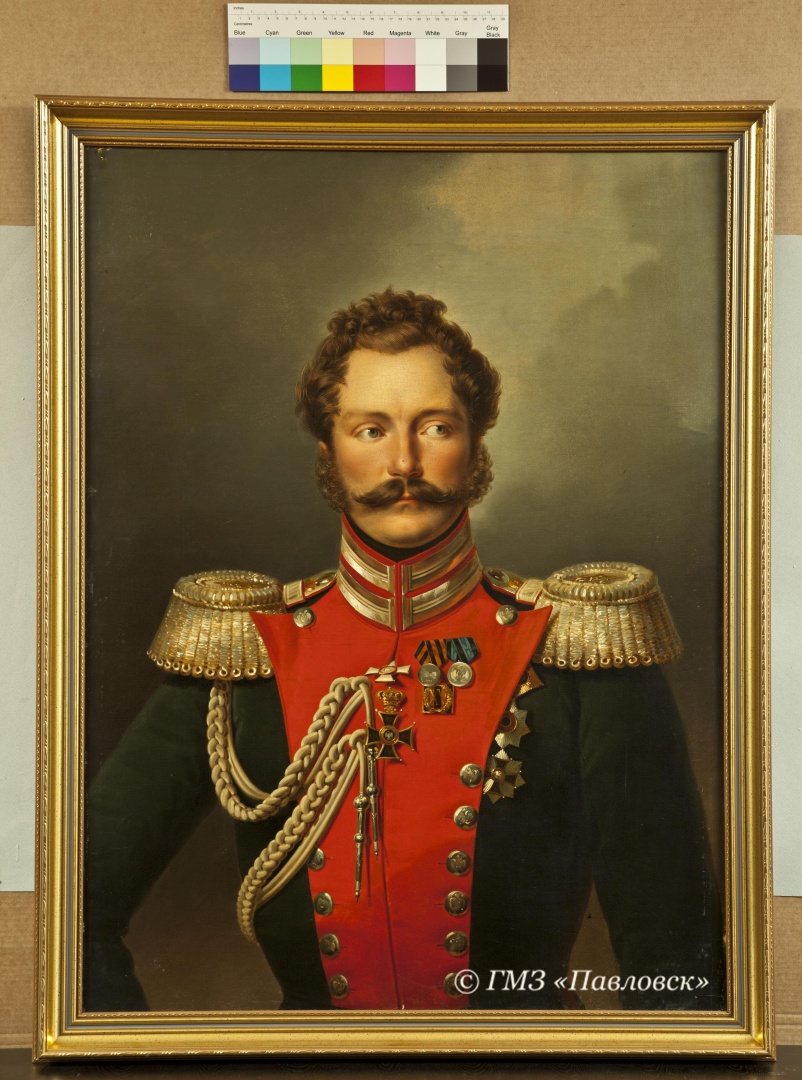 В Павловске завершается реставрация портрета великого князя Михаила Павловича