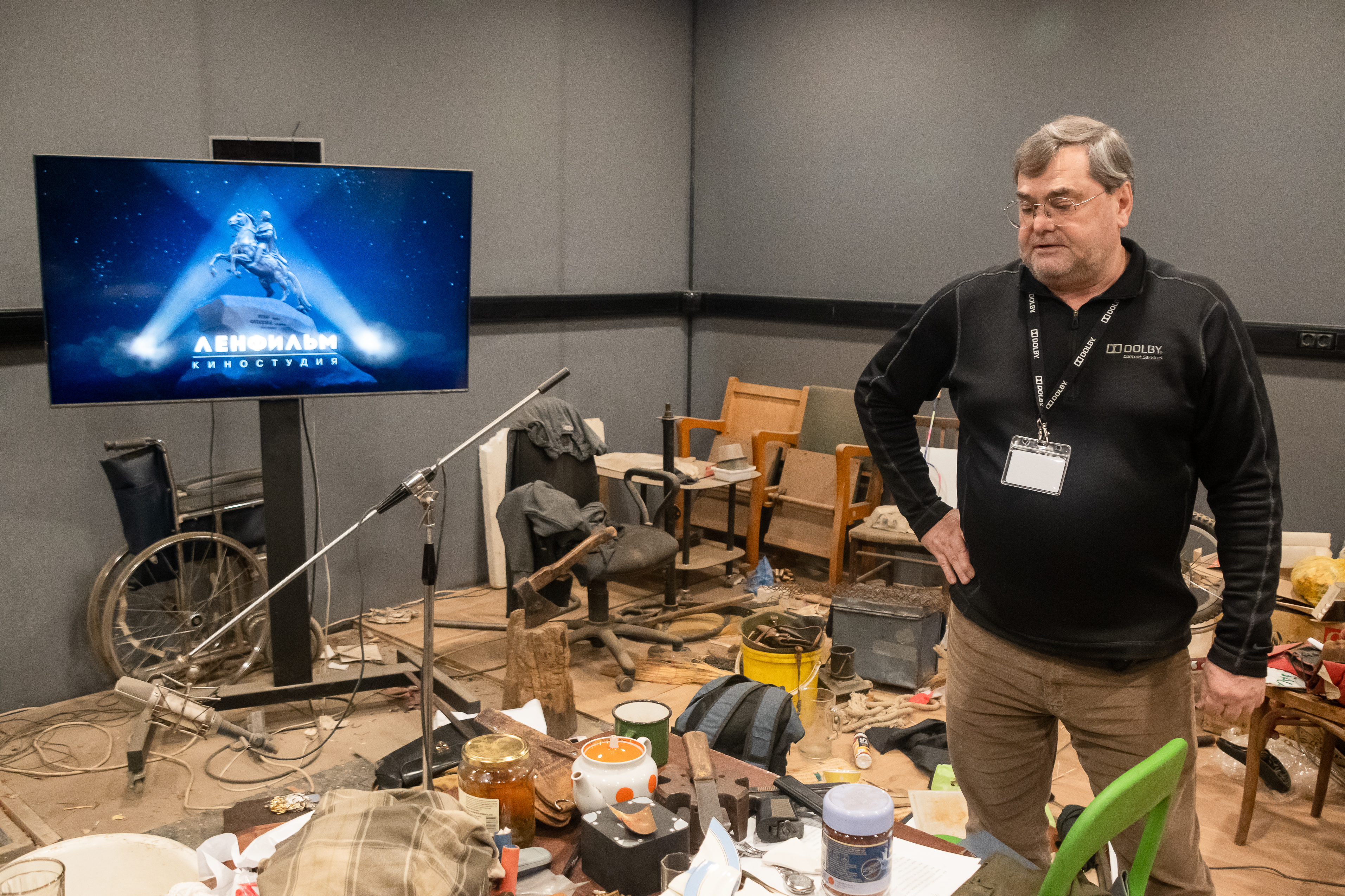 Студенты СПбГИКиТ познакомились с закулисьем «Ленфильма»7