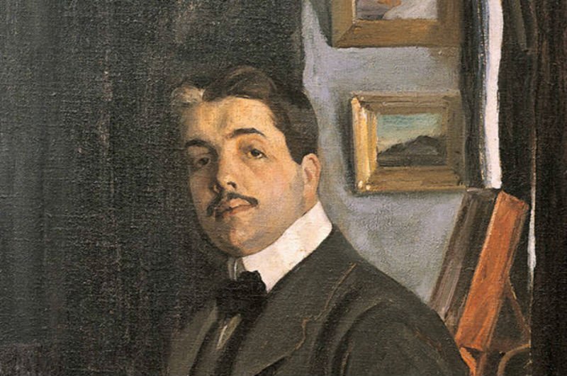 Леон Бакс. Портрет Серегея Дягилева. 1905
