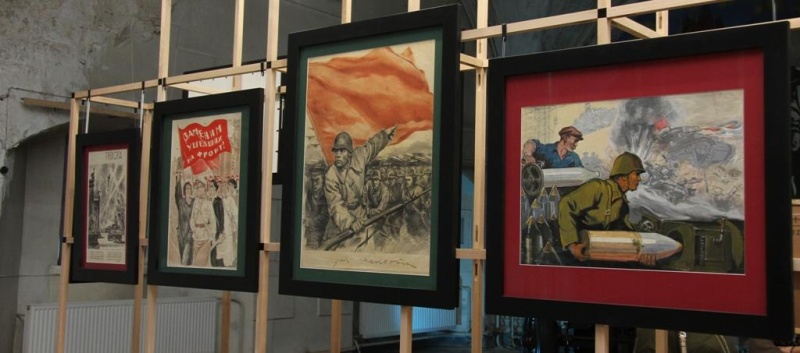 Музей артиллерии показывает военную графику ленинградских художников