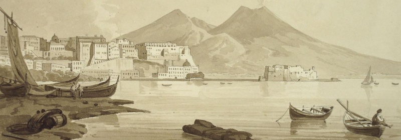 Обложка: А.П. Брюллов. Неаполь. Бухта.