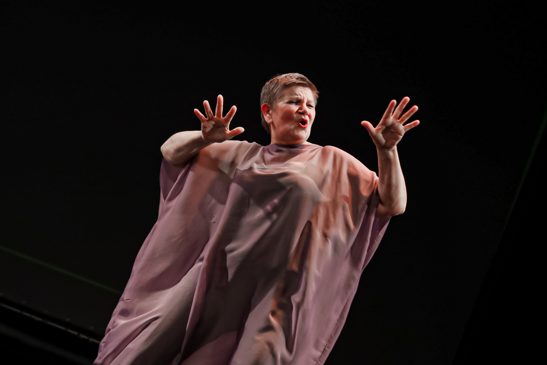 В Северной столице показали, как старшее поколение поёт на жестовом языке22