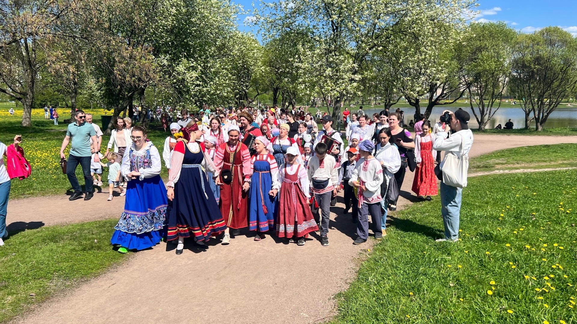 В Полюстровском парке пройдет народное гуляние «Красная Горка»