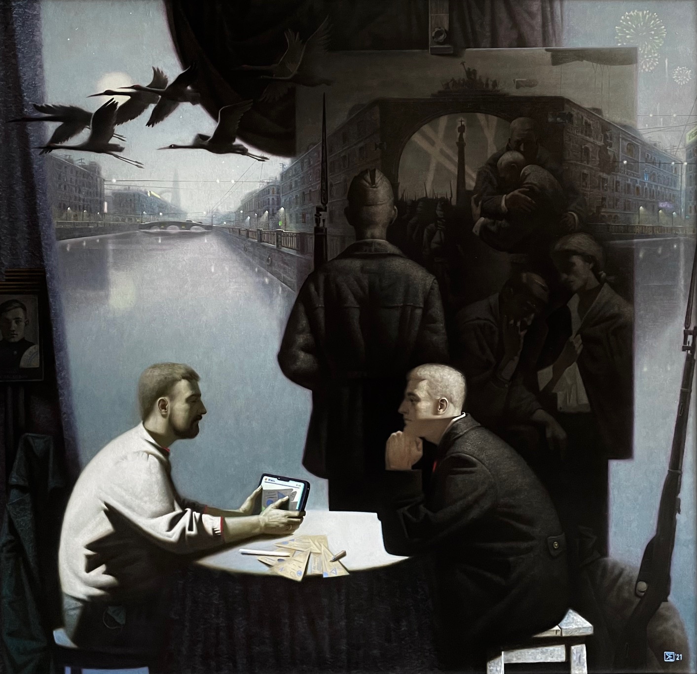 Выставка «Русский императив» в МВК «Манеж» исследует образ войны в искусстве14