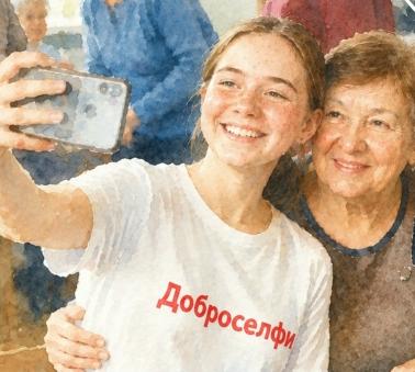 «Доброселфи» - запечатлеть хороший поступок
