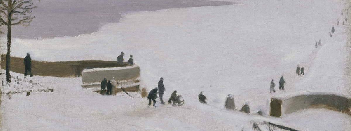 Обложка: Николай Лапшин. Переход через Неву. 1935.