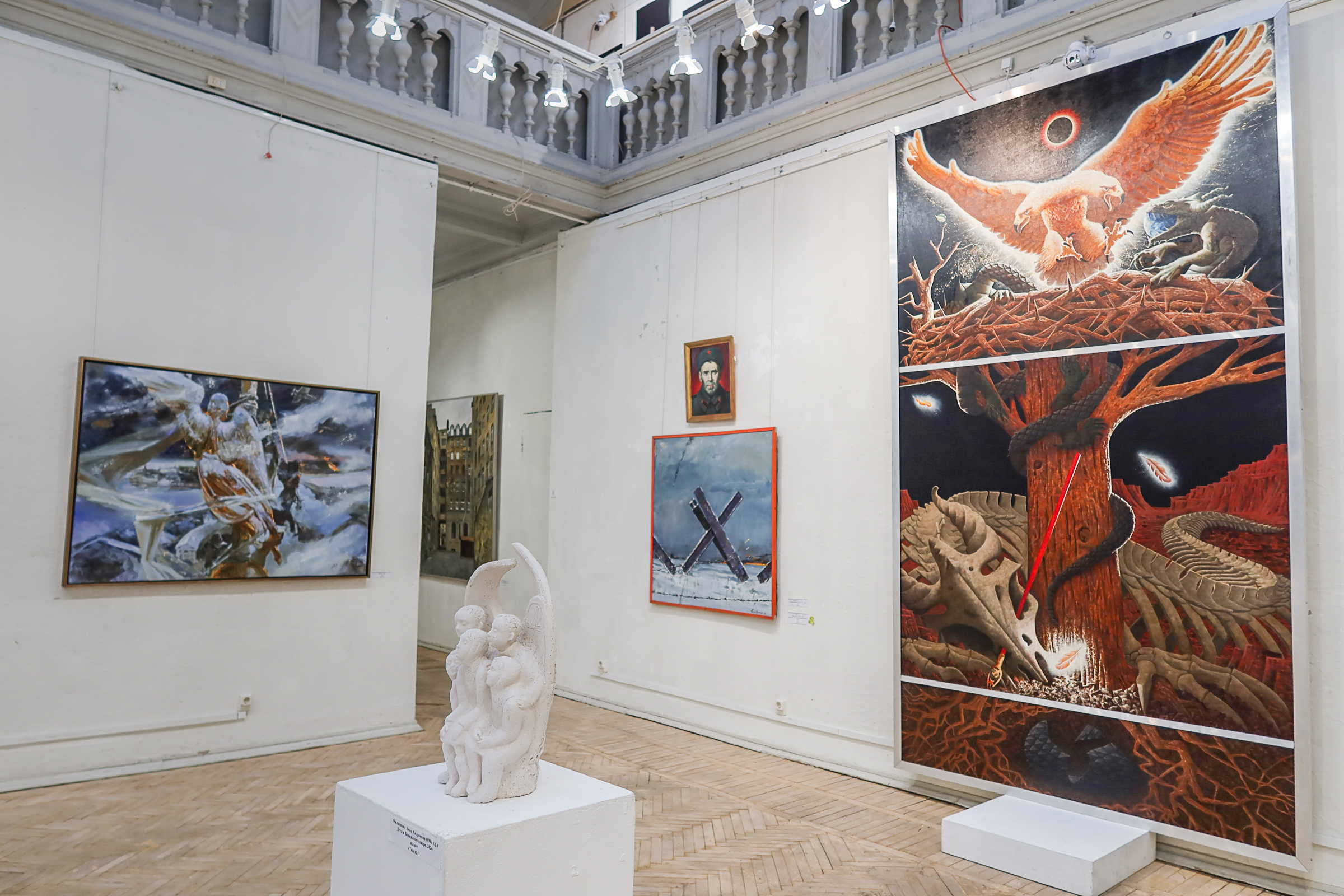 Выставка «Подвигу блокадного Ленинграда посвящается» открылась в Союзе художников3