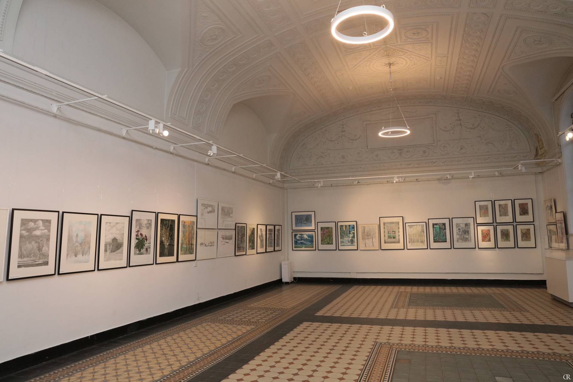 В музее Академии Штиглица открылась персональная выставка художника-графика Александра Пожванова1