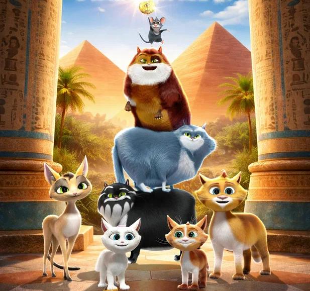 Коты Эрмитажа разгадают тайну Египетского зала 