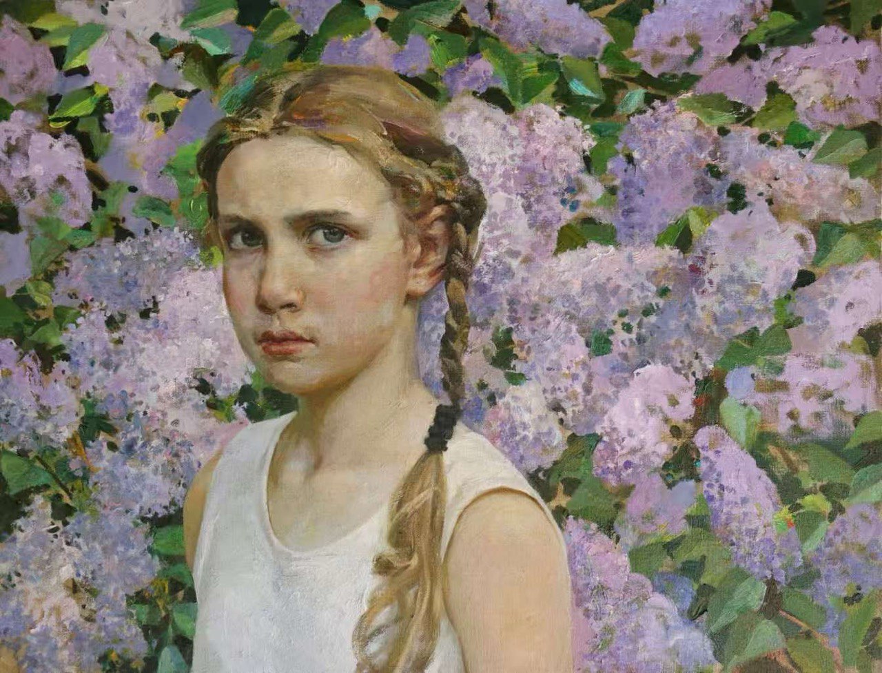 «Отечество» - выставка Александра Новосёлова в училище имени Рериха3