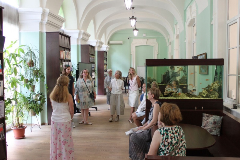 Библиотека Педагогического института открыла сезон научно-популярного туризма