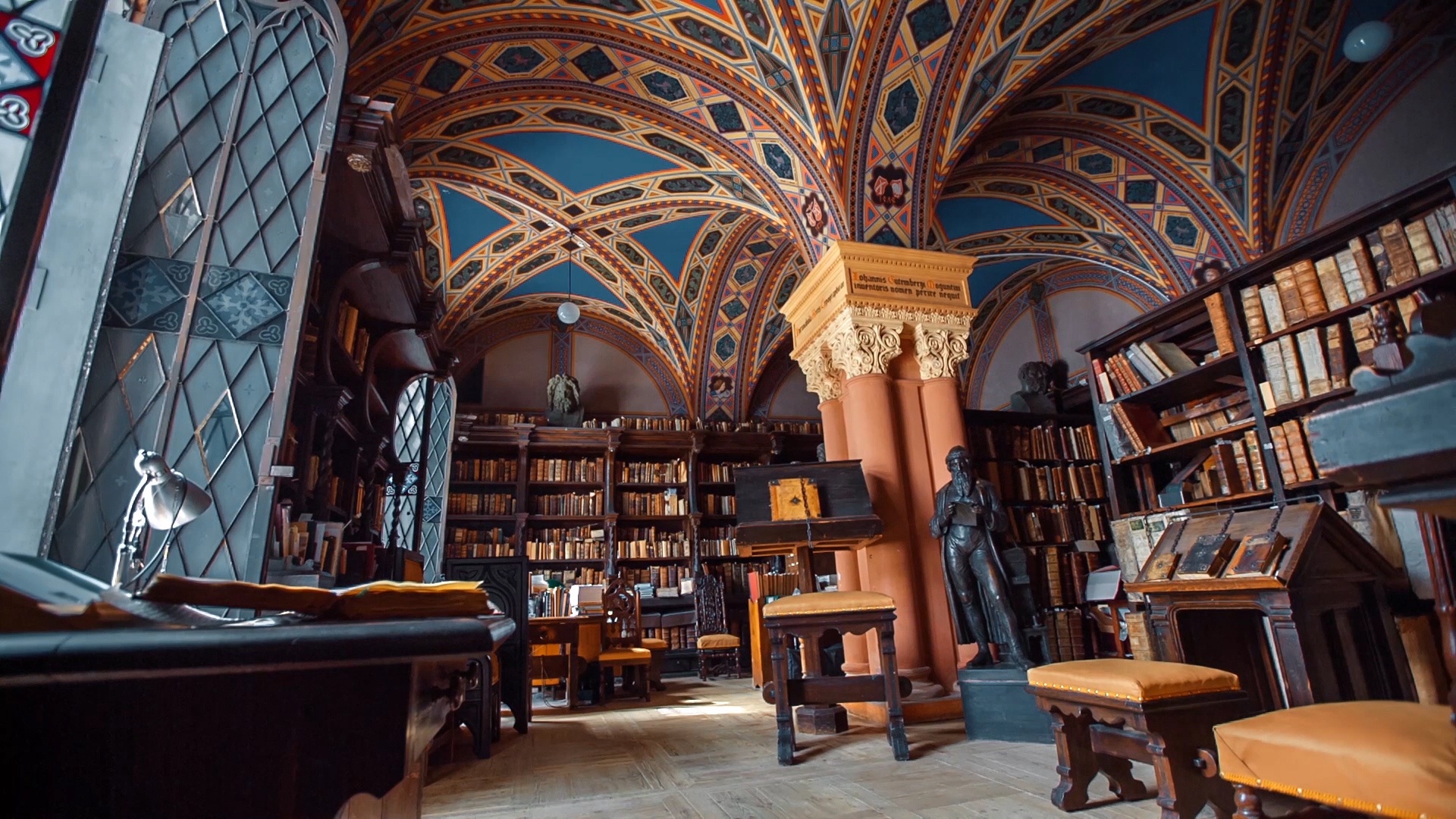 Heaven library. Библиотека монастыря Святого Галла.