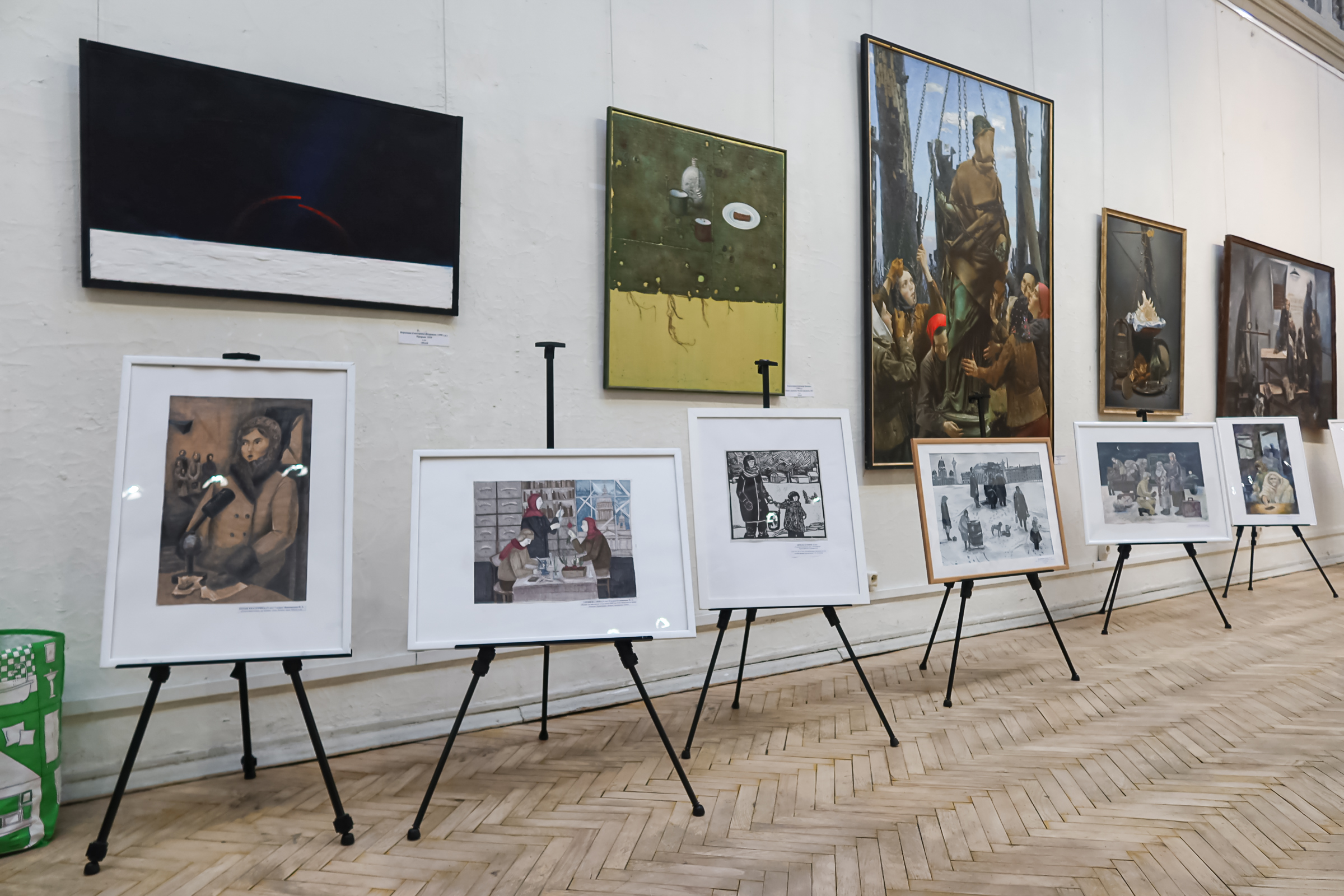 Юных победителей конкурса «Непокорённый Ленинград» наградили в Союзе художников1