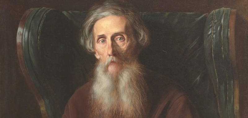 Обложка: В. Г. Перов. Портрет Владимира Даля (1872).