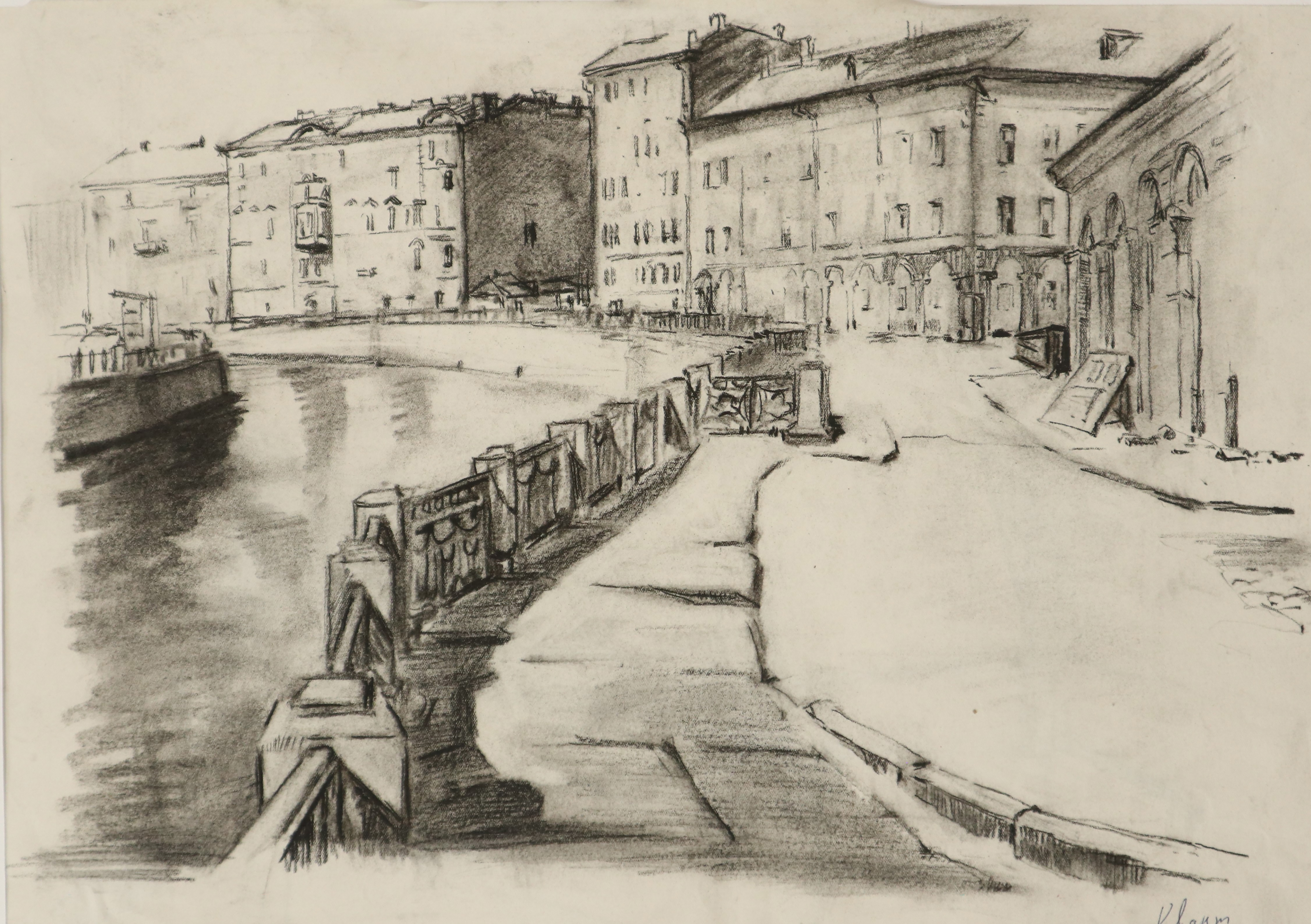 В Библиотеке Маяковского покажут «Петербург в графике» 4