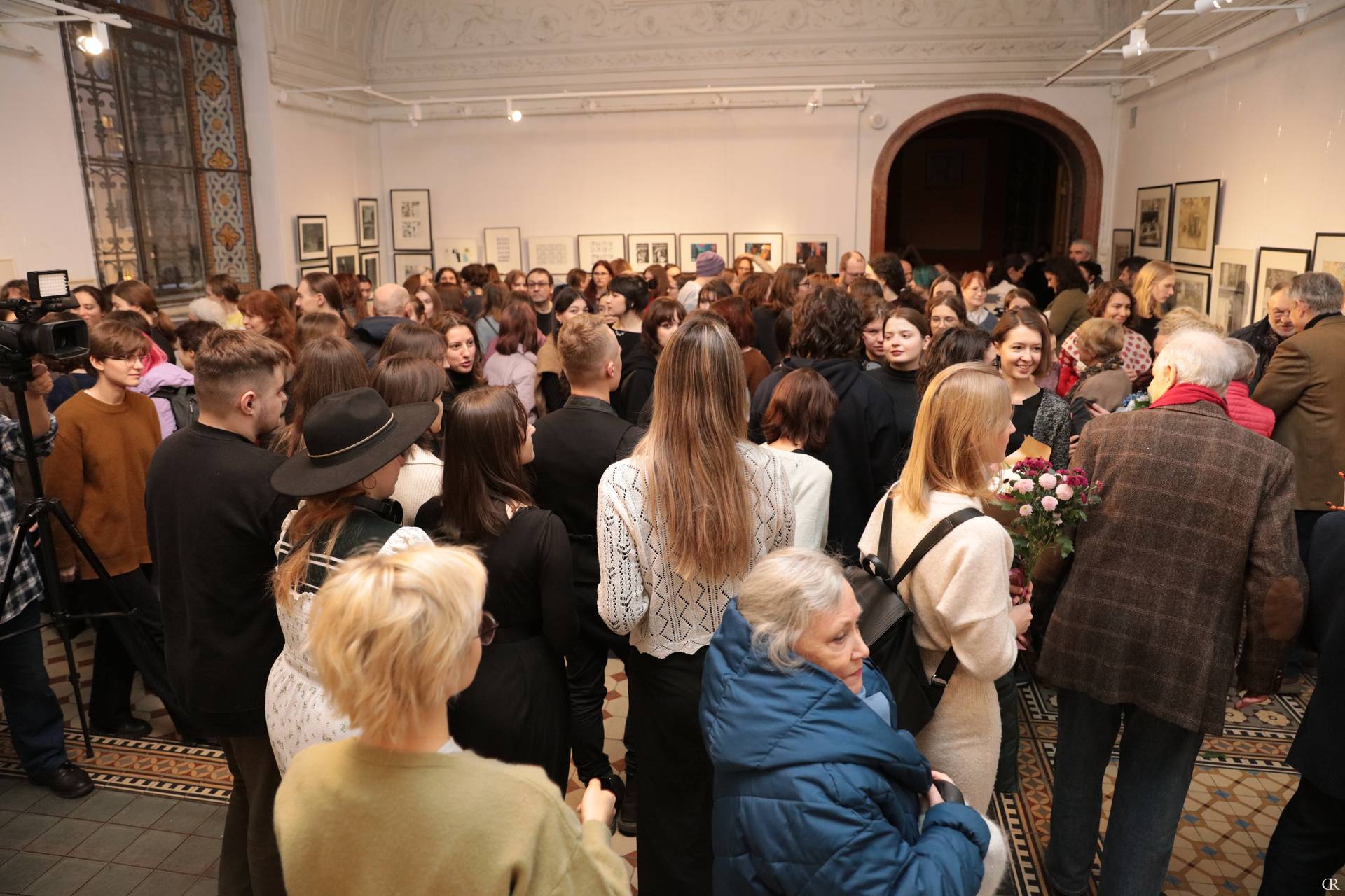 В музее Академии Штиглица открылась персональная выставка художника-графика Александра Пожванова3