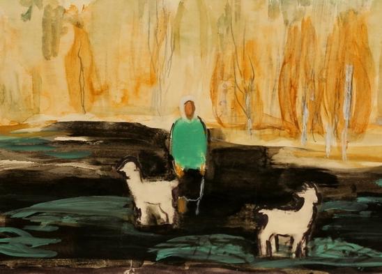 Работы Веры Зенькович экспонируют в Пушкине