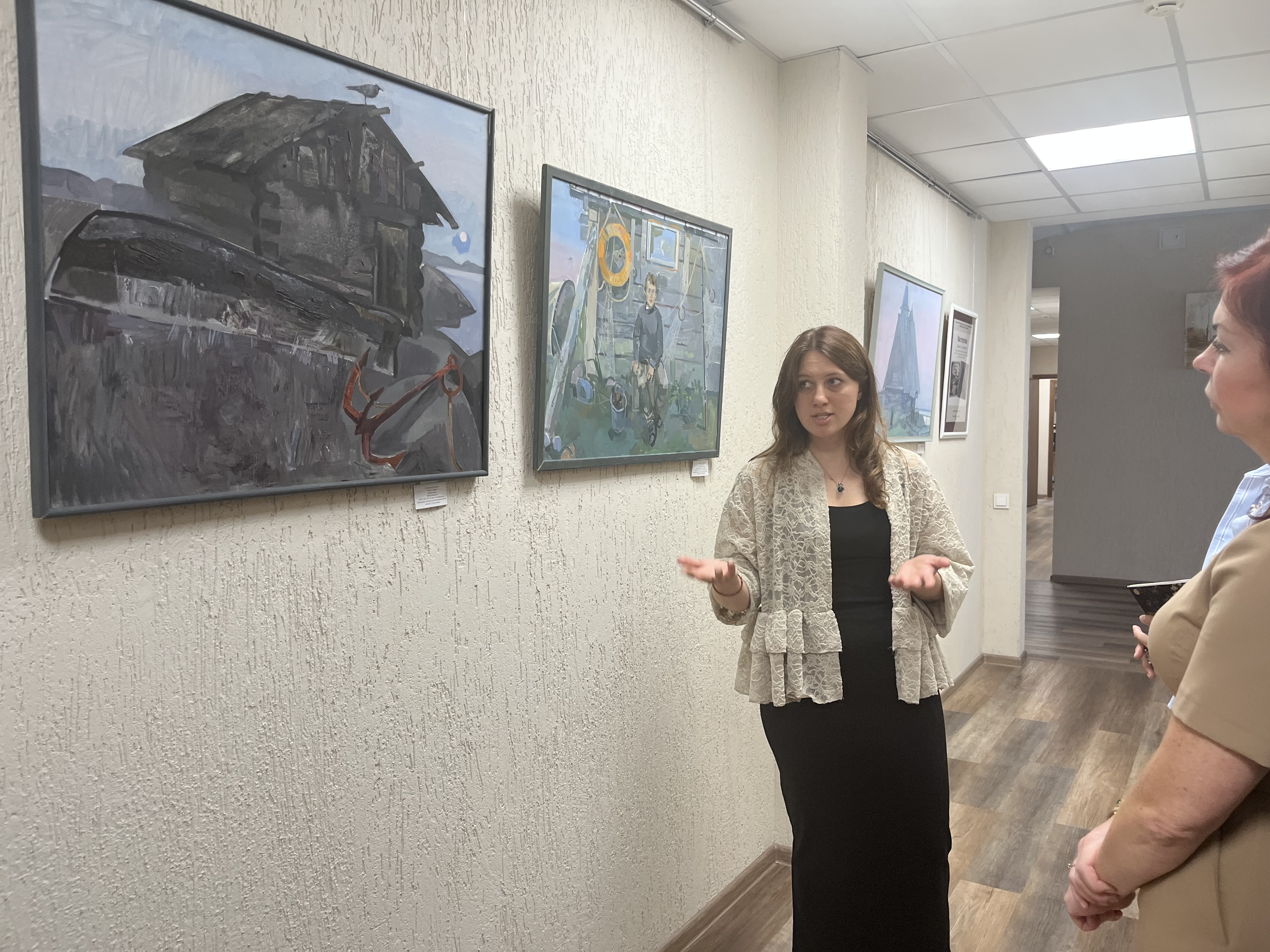 Выставка «Мастерская. Диалог поколений» открылась в Институте культурных программ 14