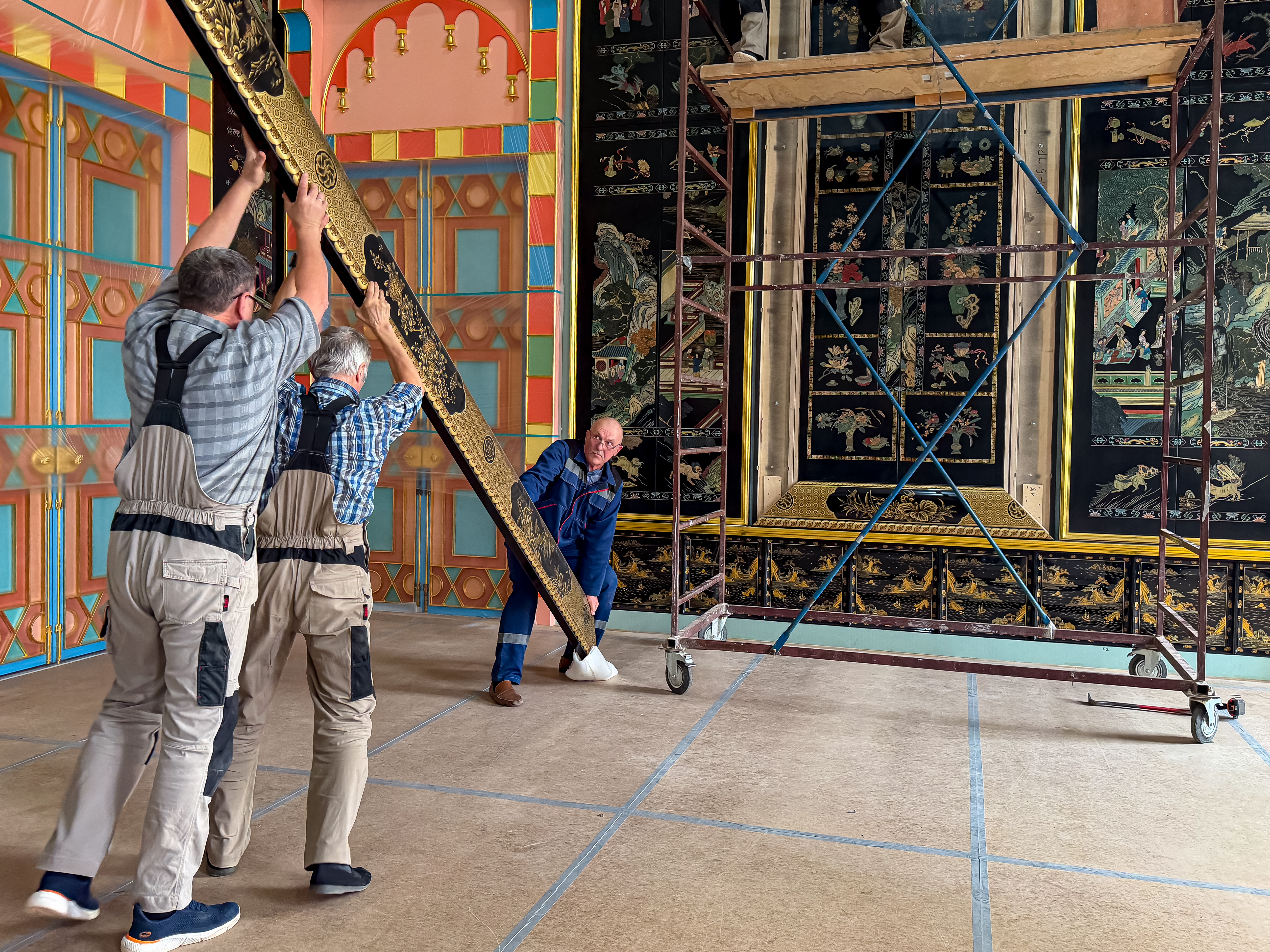 В июне Музей-заповедник «Царское Село» откроет возрожденный Китайский зал 1