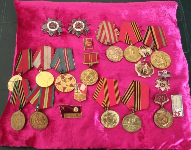 «Военная история моей семьи. Реликвия»: медали и ордена Ефима Чайки