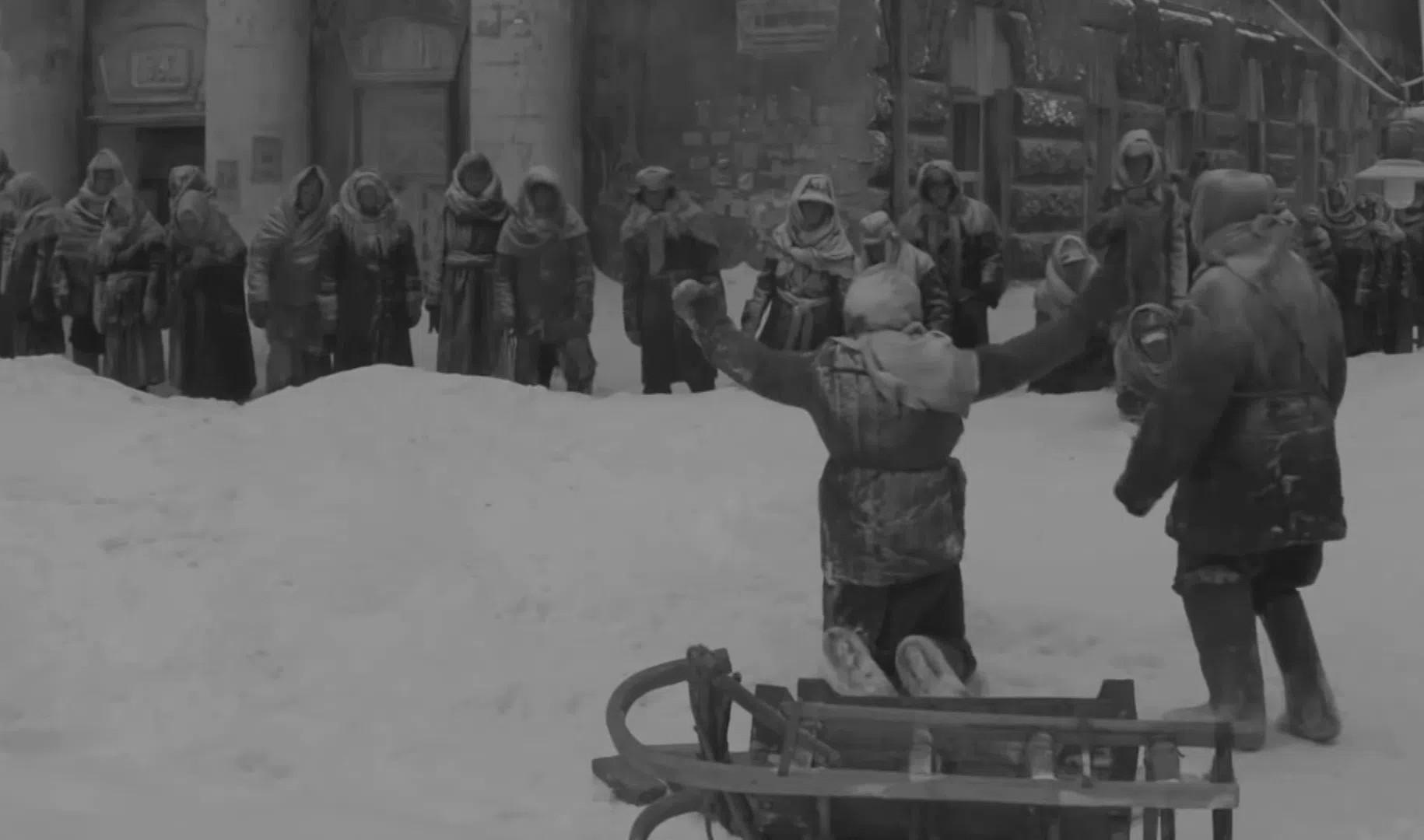 кадр из х/ф «Блокадный дневник» (Реж. Андрей Зайцев. 2020 г. )
