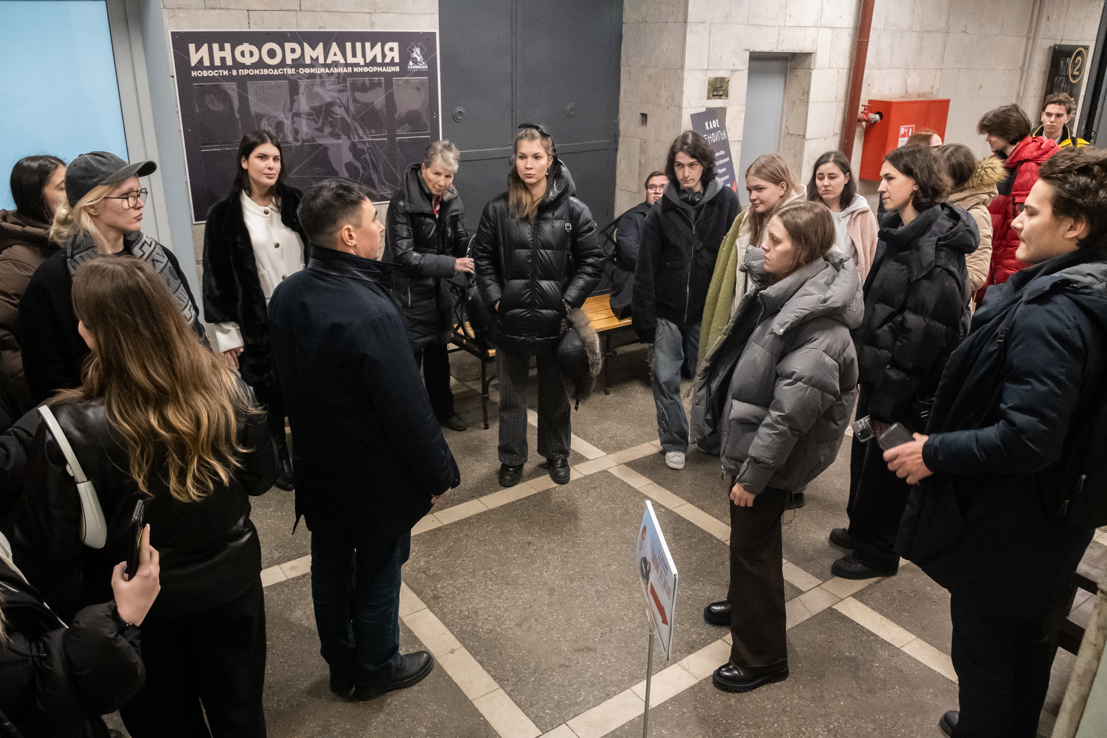 Студенты СПбГИКиТ познакомились с закулисьем «Ленфильма»4